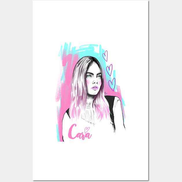 Cara Wall Art by MikeHazard